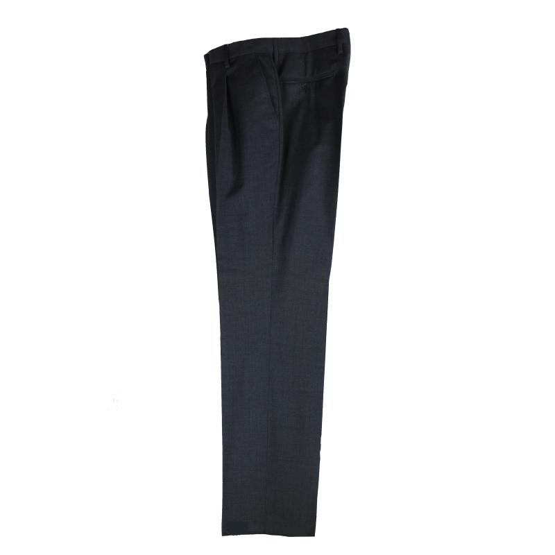 PANTALONE UOMO CLASSICO FRESCO DI PURA LANA VESTIBILITÀ COMODA TAGLIE FORTI E CALIBRATE FINO ALLA TG.71