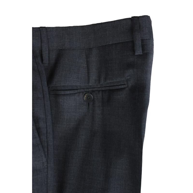 PANTALONE UOMO CLASSICO FRESCO DI PURA LANA VESTIBILITÀ COMODA TAGLIE FORTI E CALIBRATE FINO ALLA TG.71