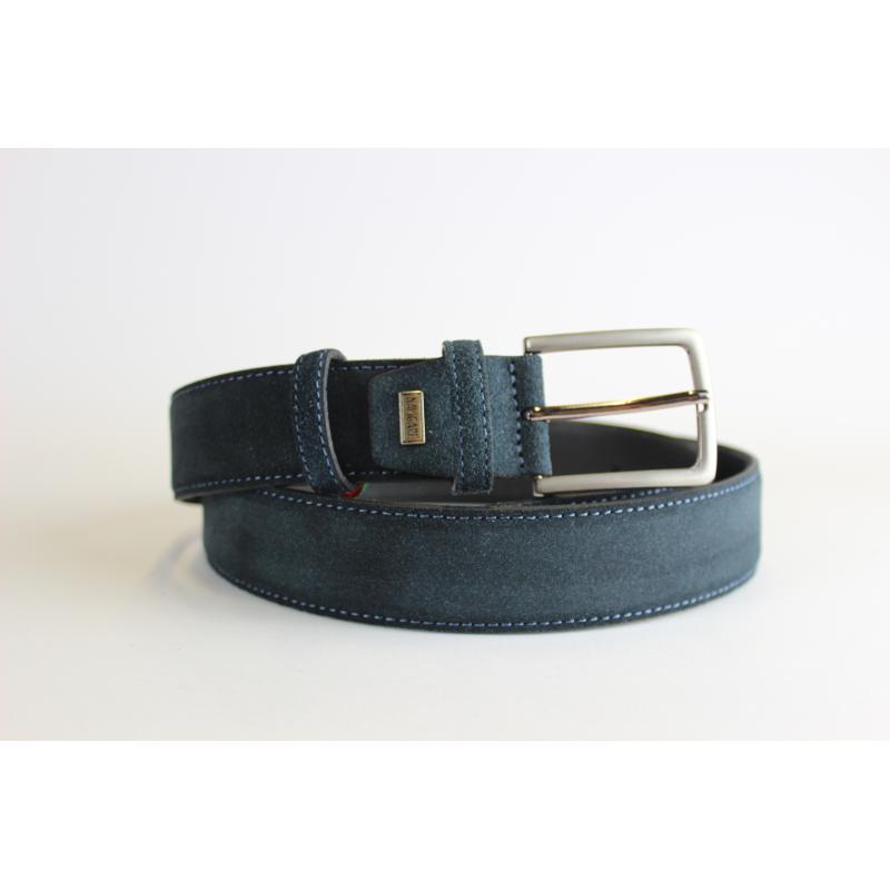 CINTURA UOMO NAVIGARE VERA PELLE MADE IN ITALY ART.2390-35