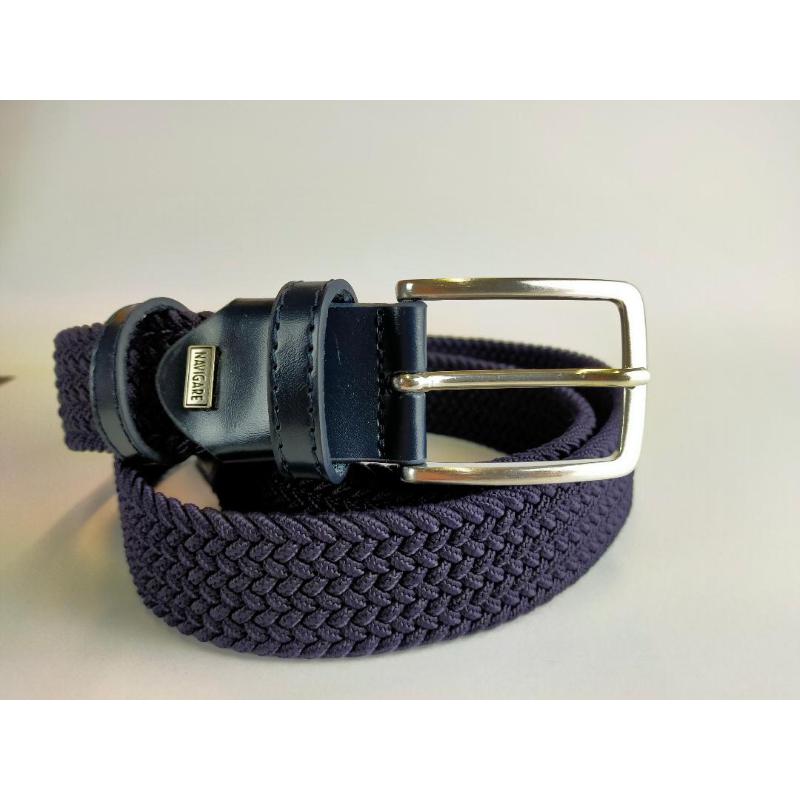 CINTURA UOMO NAVIGARE ELASTICA MADE IN ITALY ART.3077-35