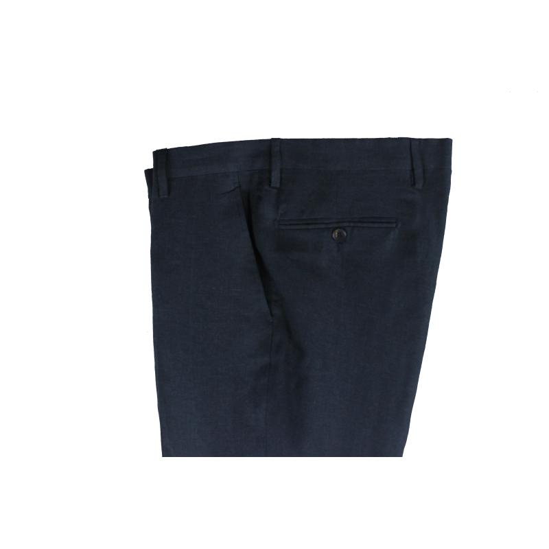 PANTALONE UOMO CLASSICO PURO LINO FINO ALLA TG.71 VESTIBILITÀ COMODA TAGLIE FORTI  8 COLORI