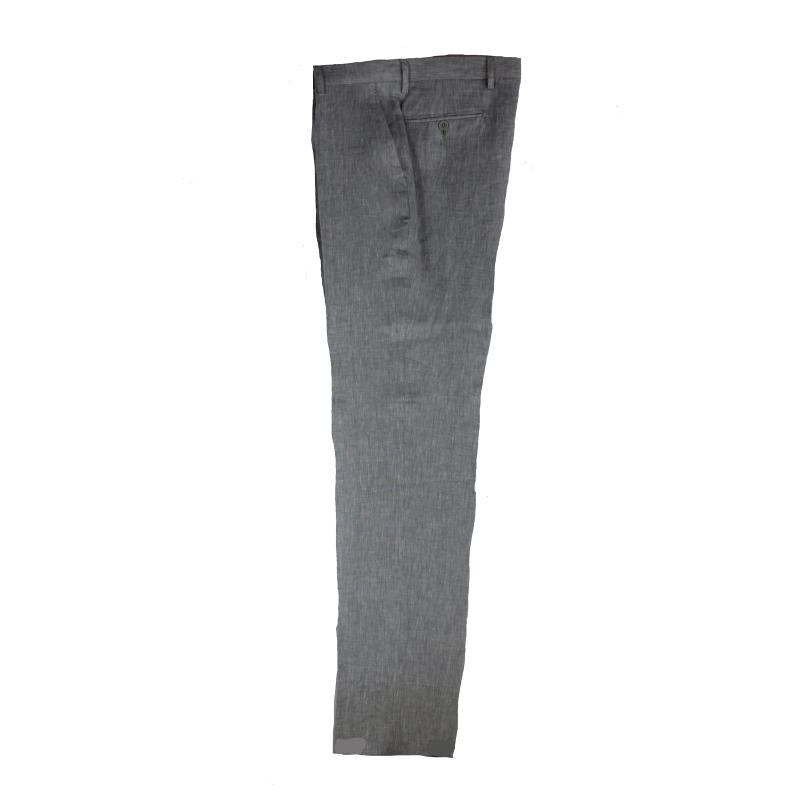 PANTALONE UOMO CLASSICO PURO LINO FINO ALLA TG.71 VESTIBILITÀ COMODA TAGLIE FORTI  8 COLORI