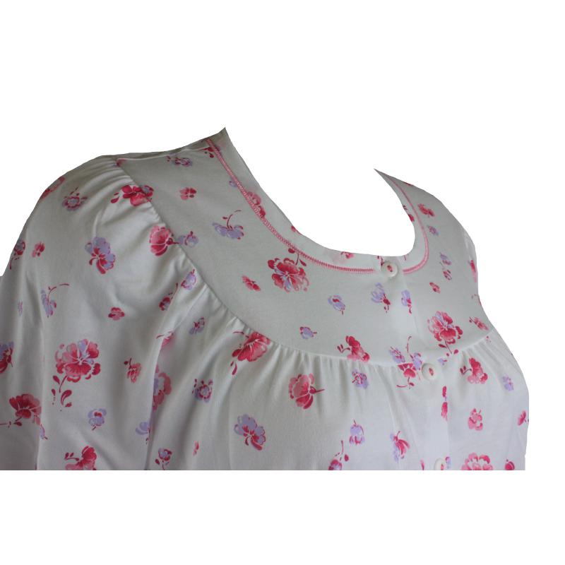 CAMICIA NOTTE LINCLALOR 100% COTONE MAGLINA FINO TAGLIA 64 TAGLIE FORTI E CALIBRATE ART.74673/4