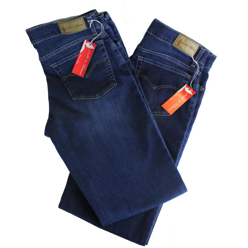 UOMO JEANS MADE IN ITALY 4 STAGIONI VITA REGOLARE GAMBA DRITTA ELASTICIZZATO ART.CASOLE