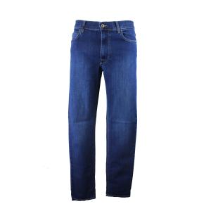 UOMO JEANS MADE IN ITALY 4 STAGIONI VITA REGOLARE GAMBA DRITTA ELASTICIZZATO ART.CASOLE