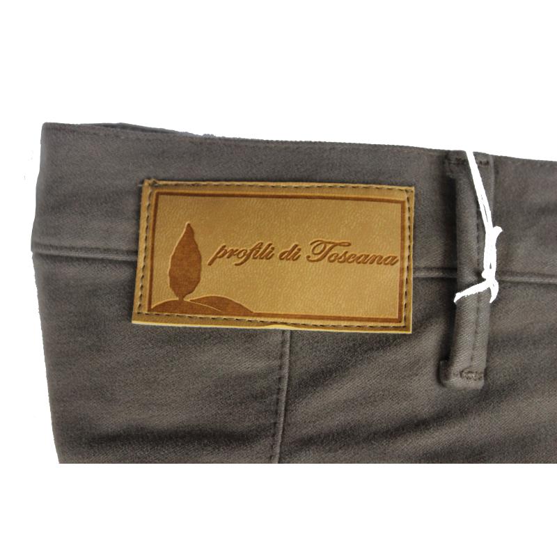 .PANTALONE UOMO CHINO MADE IN ITALY VITA REGOLARE GAMBA DRITTA COTONE INVERNALE ELASTICIZZATO ART.BARONTOLI
