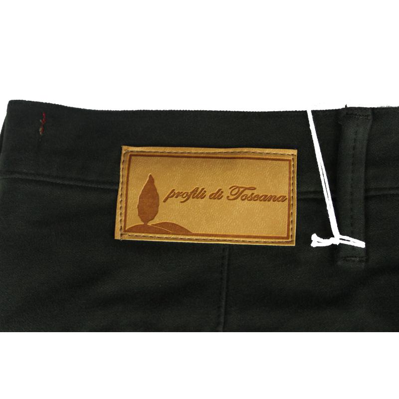 .PANTALONE UOMO CHINO MADE IN ITALY VITA REGOLARE GAMBA DRITTA COTONE INVERNALE ELASTICIZZATO ART.BARONTOLI