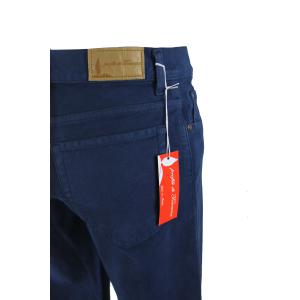 .PANTALONE UOMO 5 TASCHE MADE IN ITALY VITA REGOLARE GAMBA DRITTA COTONE INVERNALE ELASTICIZZATO ART.IESA
