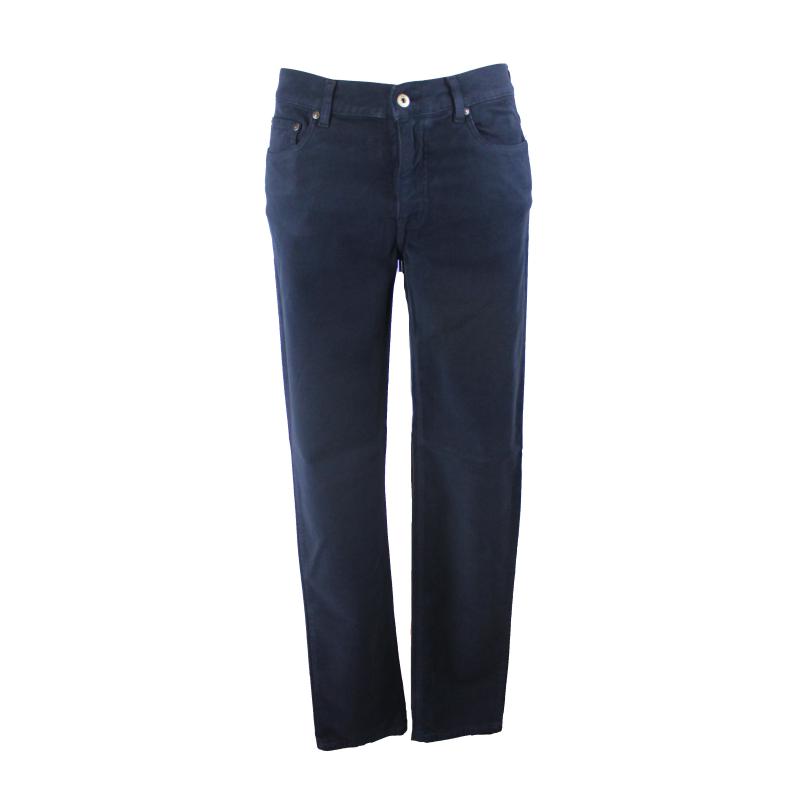 .PANTALONE UOMO 5 TASCHE MADE IN ITALY VITA REGOLARE GAMBA DRITTA COTONE INVERNALE ELASTICIZZATO ART.IESA