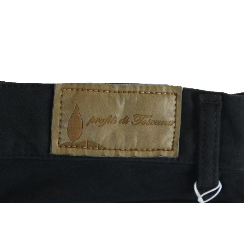 .PANTALONE UOMO 5 TASCHE MADE IN ITALY VITA REGOLARE GAMBA DRITTA COTONE INVERNALE ELASTICIZZATO ART.IESA