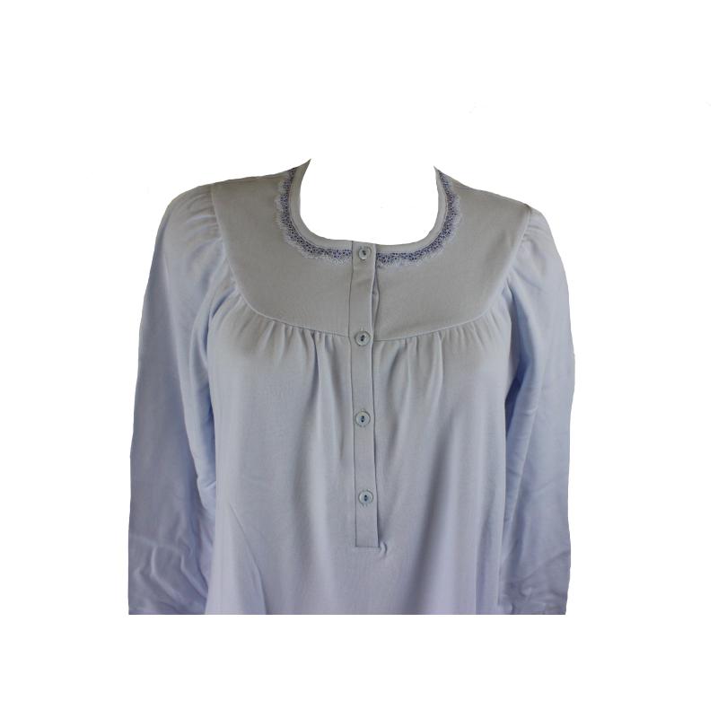 CAMICIA NOTTE LINCLALOR CALDO COTONE 100% COTONE MAGLINA TAGLIE FORTI E MANICA RAGLAN FINO ALLA TG.60 ART.91993