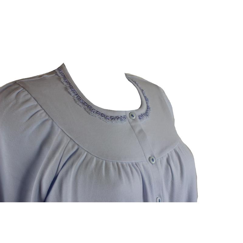 CAMICIA NOTTE LINCLALOR CALDO COTONE 100% COTONE MAGLINA TAGLIE FORTI E MANICA RAGLAN FINO ALLA TG.60 ART.91993