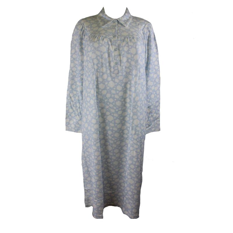 CAMICIA NOTTE LINCLALOR MAGLINA DI CALDO COTONE 100% COLLETTO MANICA RAGLAN TAGLIE FORTI FINO TG 60 ART. 92888