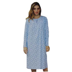 CAMICIA NOTTE LINCLALOR CALDO COTONE 100% MAGLINA MANICA RAGLAN TAGLIE FORTI E CALIBRATE FINO ALLA TG.60 ART.92912