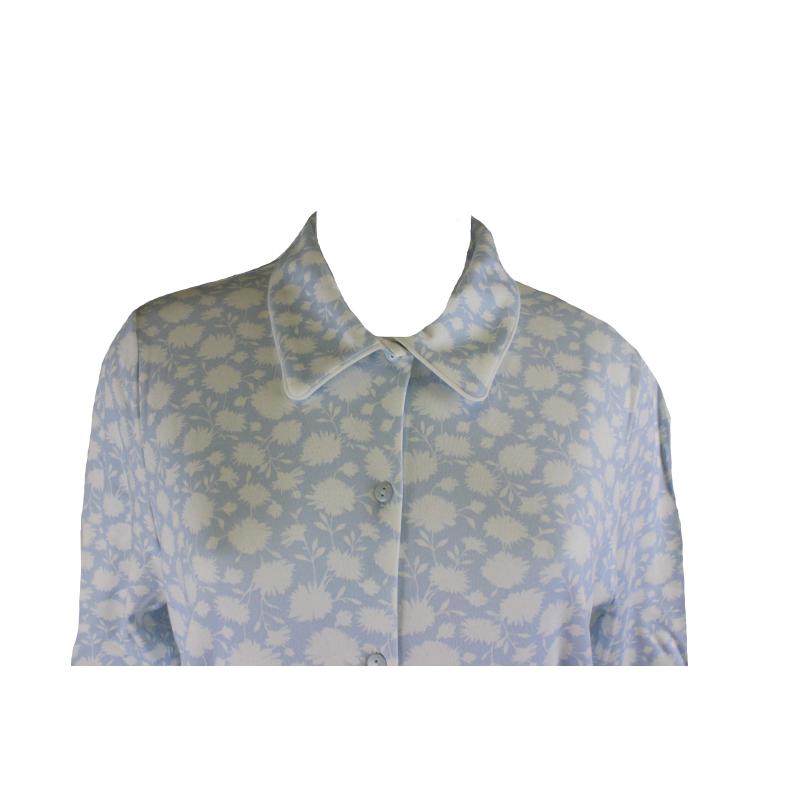 PIGIAMA DONNA LINCLALOR CALDO COTONE INTERLOCK APERTO CON COLLO E TASCHE ANCHE TAGLIE FORTI ART. 92890