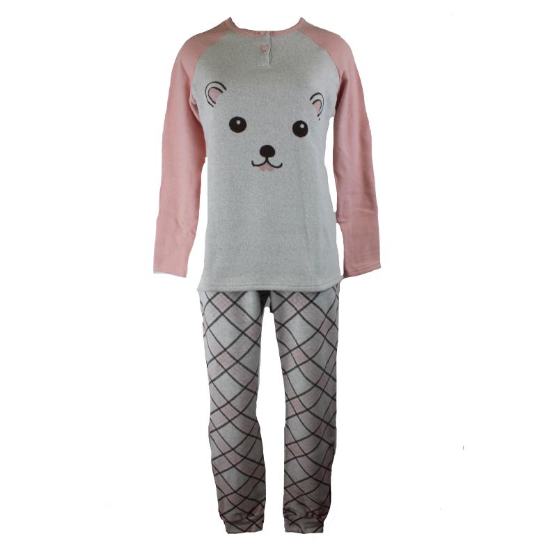 PIGIAMA DONNA COTTON ECO PILE RAGNO SERAFINO ART.DM07N1