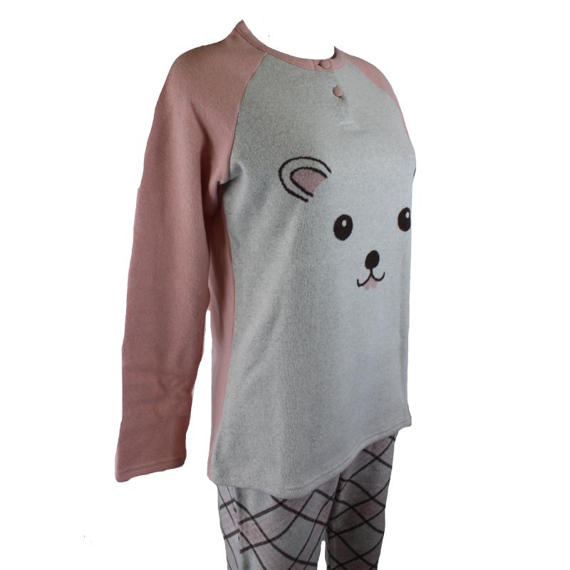 PIGIAMA DONNA COTTON ECO PILE RAGNO SERAFINO ART.DM07N1