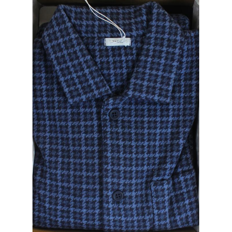 ..PIGIAMA UOMO RAGNO COTTON ECO PILE APERTO CON COLLETTO ART.U779N7