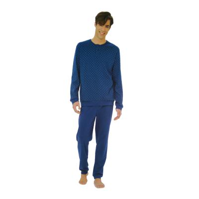 PIGIAMA UOMO RAGNO CALDO COTONE INTERLOCK SERAFINO ART.U693N1