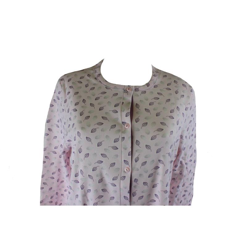 CAMICIA DA NOTTE LINCLALOR CALDO COTONE INTERLOCK APERTA BOTTONI ART.92913