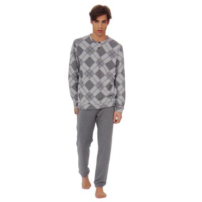 PIGIAMA UOMO RAGNO COTTON ECO PILE SERAFINO ART.U772N1