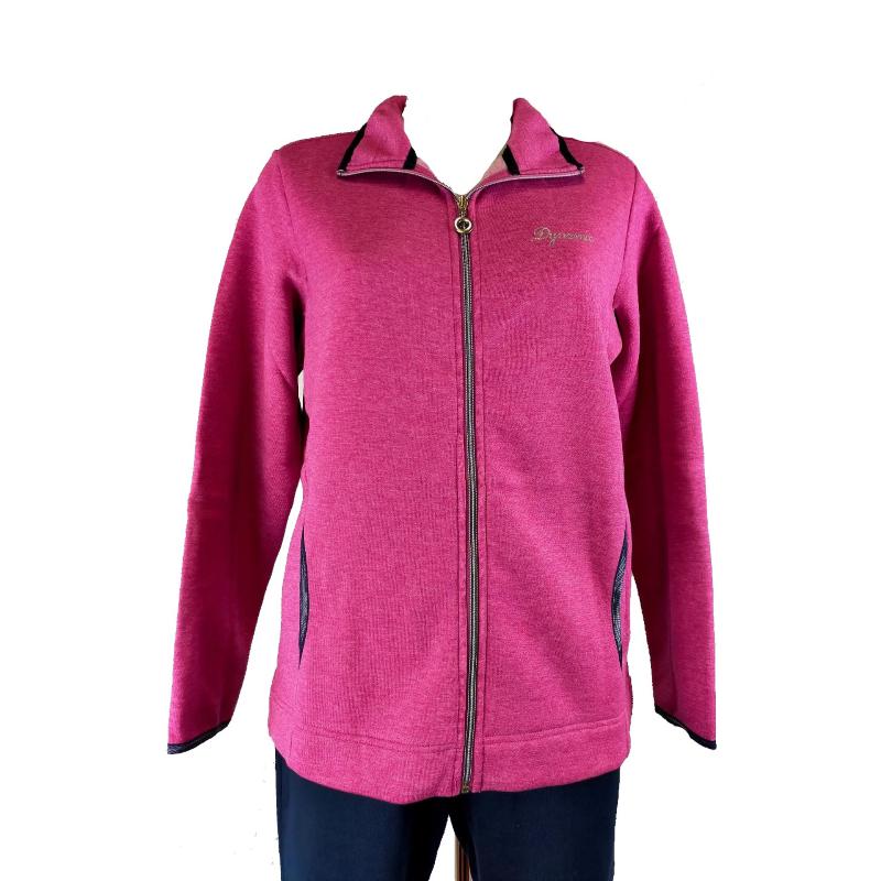 TUTA DONNA CAMPAGNOLO FELPATA APERTA CERNIERA CON TASCHE ART.8Q76286