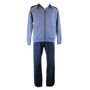 TUTA UOMO CAMPAGNOLO FELPATA APERTA CON CERNIERA E TASCHE ART.8Q77274