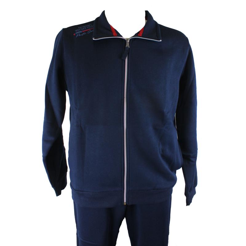 TUTA UOMO CAMPAGNOLO FELPATA APERTA CON CERNIERA E TASCHE ART.8Q77277