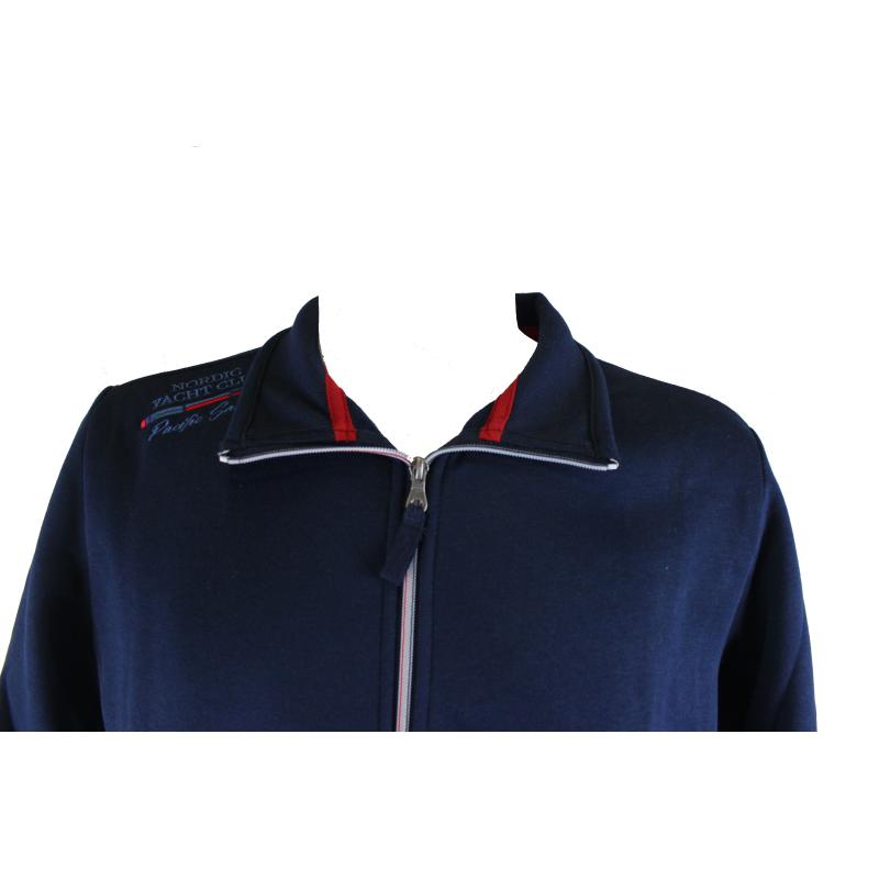 TUTA UOMO CAMPAGNOLO FELPATA APERTA CON CERNIERA E TASCHE ART.8Q77277