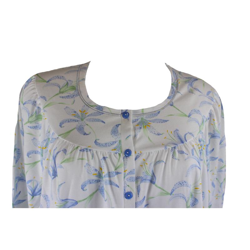 .CAMICIA NOTTE LINCLALOR 100% COTONE MAGLINA MANICA RAGLAN TAGLIE FORTI E CALIBRATE FINO TG.64 ART.75097
