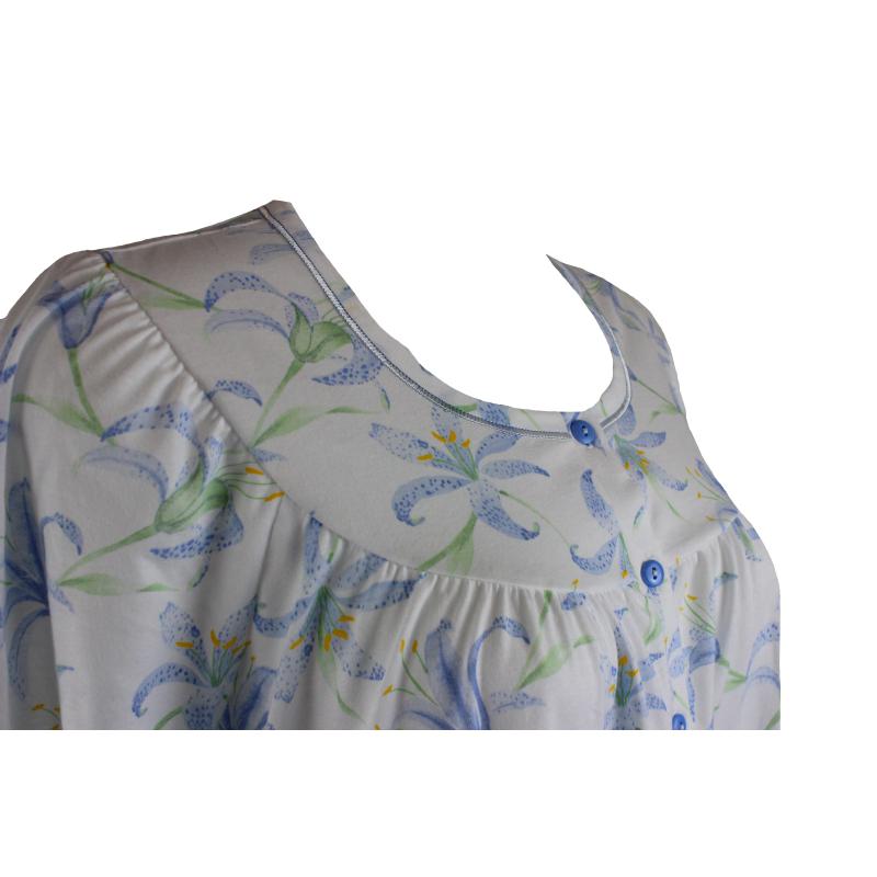 .CAMICIA NOTTE LINCLALOR 100% COTONE MAGLINA MANICA RAGLAN TAGLIE FORTI E CALIBRATE FINO TG.64 ART.75097