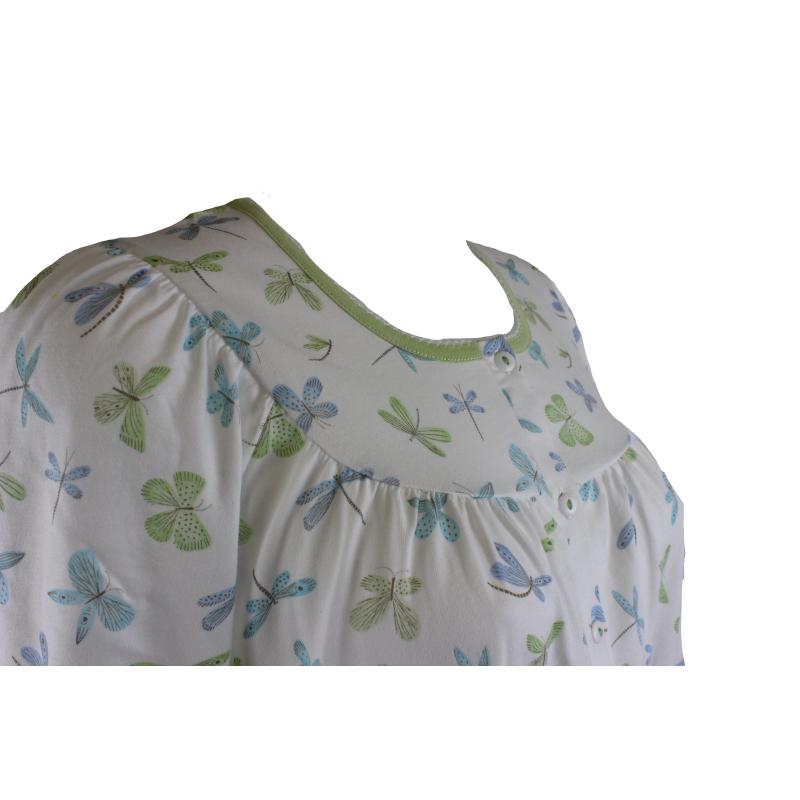 .CAMICIA NOTTE LINCLALOR 100% COTONE MAGLINA MANICA RAGLAN TAGLIE FORTI E CALIBRATE FINO TG.60 ART.74984