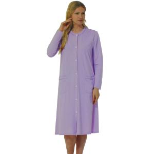 VESTAGLIA DONNA LINCLALOR MAGLINA DI PURO COTONE LEGGERO BOTTONI ART.71472