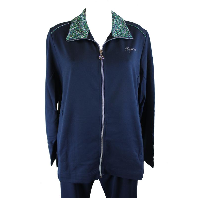 .TUTA DONNA CAMPAGNOLO CONFORMATA ART.8E79431 GARZATA APERTA CON CERNIERA E TASCHE PALESTRA SPORT GINNASTICA PRIMAVERA