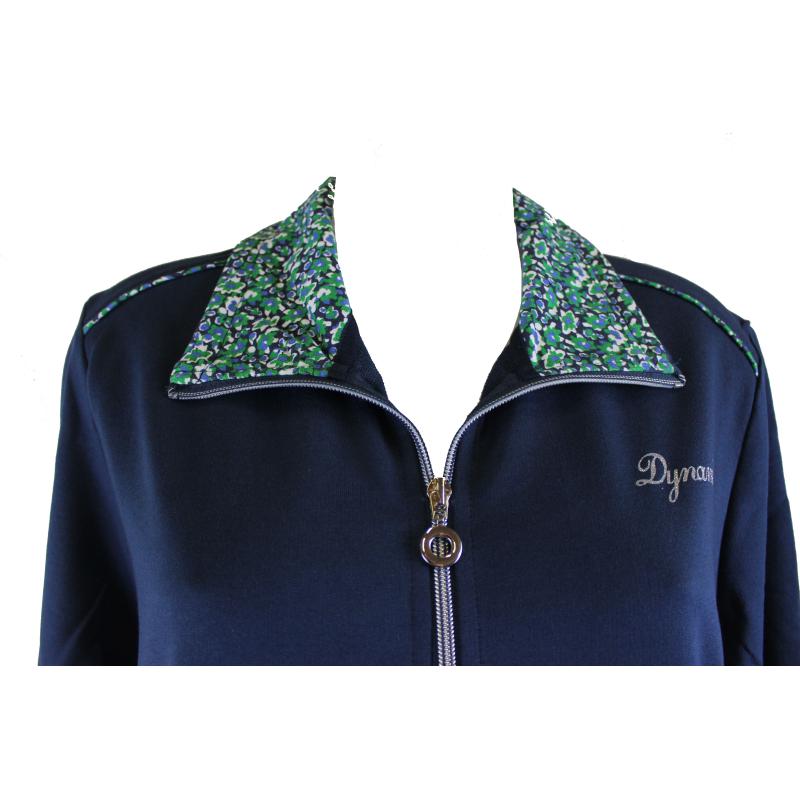 .TUTA DONNA CAMPAGNOLO CONFORMATA ART.8E79431 GARZATA APERTA CON CERNIERA E TASCHE PALESTRA SPORT GINNASTICA PRIMAVERA