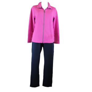 .TUTA DONNA CAMPAGNOLO ART.8E76427 GARZATA APERTA CON CERNIERA E TASCHE  PALESTRA SPORT GINNASTICA PRIMAVERA