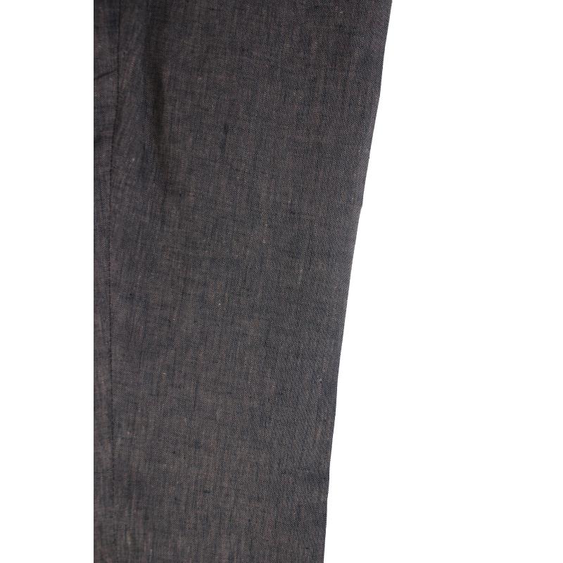 PANTALONE UOMO CLASSICO PURO LINO FINO ALLA TG.71 VESTIBILITÀ COMODA TAGLIE FORTI  8 COLORI