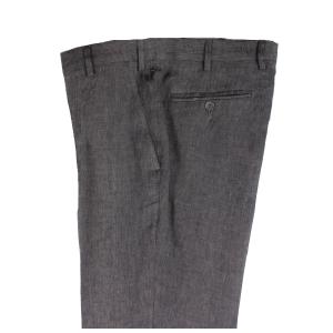 PANTALONE UOMO CLASSICO PURO LINO FINO ALLA TG.71 VESTIBILITÀ COMODA TAGLIE FORTI 8 COLORI