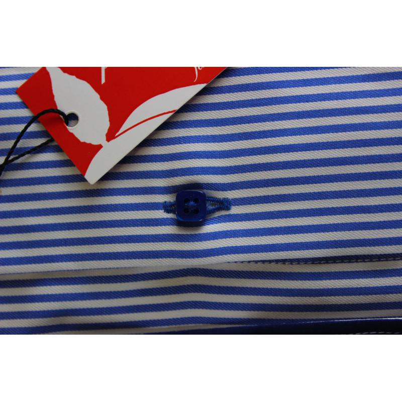 CAMICIA UOMO 100% COTONE LAVORAZIONE ARTIGIANALE MADE IN ITALY 39-46 ART.24303