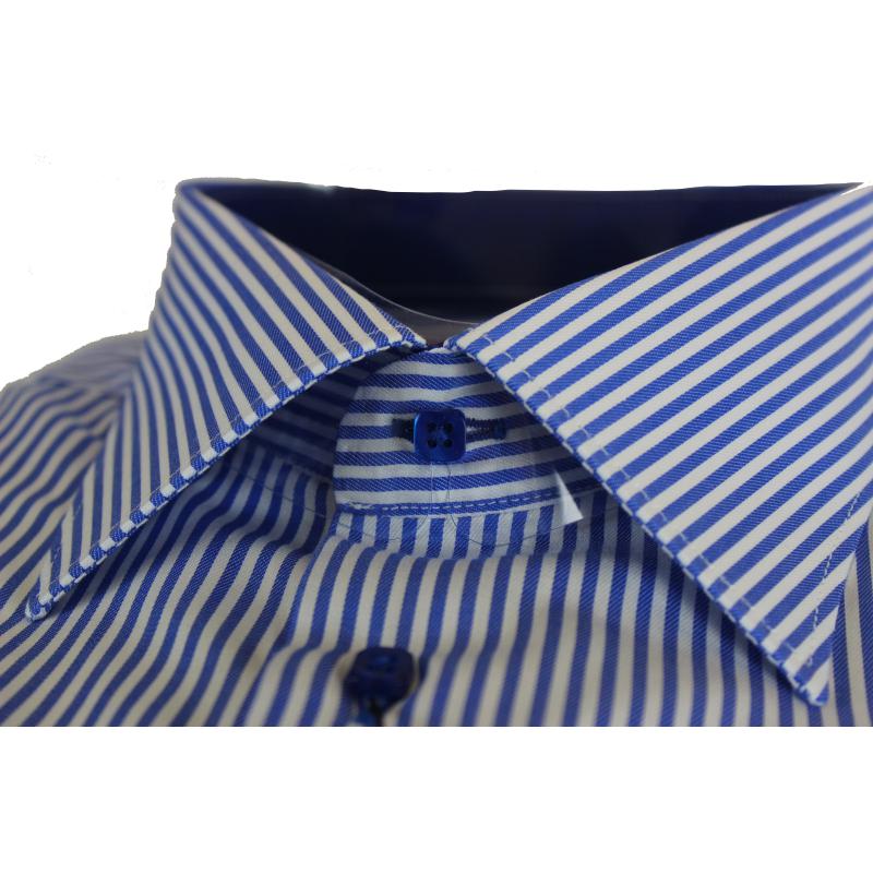 CAMICIA UOMO 100% COTONE LAVORAZIONE ARTIGIANALE MADE IN ITALY 39-46 ART.24303
