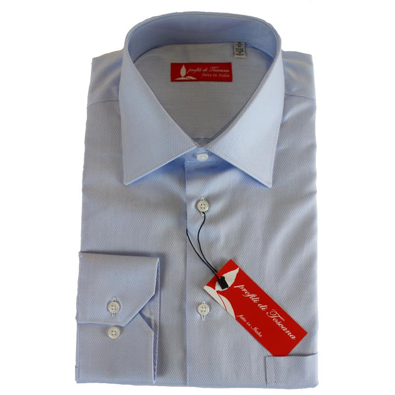 CAMICIA UOMO 100% COTONE LAVORAZIONE ARTIGIANALE MADE IN ITALY 39-46 ART.24304