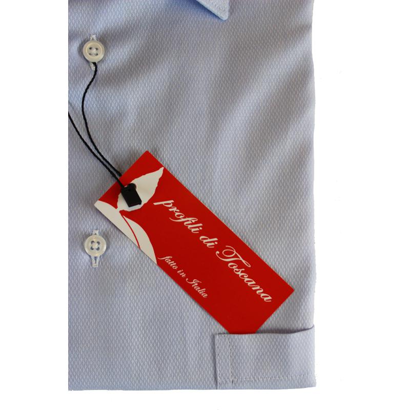CAMICIA UOMO 100% COTONE LAVORAZIONE ARTIGIANALE MADE IN ITALY 39-46 ART.24304