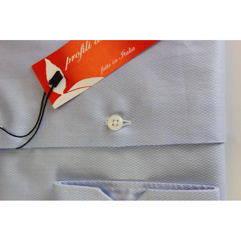 CAMICIA UOMO 100% COTONE LAVORAZIONE ARTIGIANALE MADE IN ITALY 39-46 ART.24304