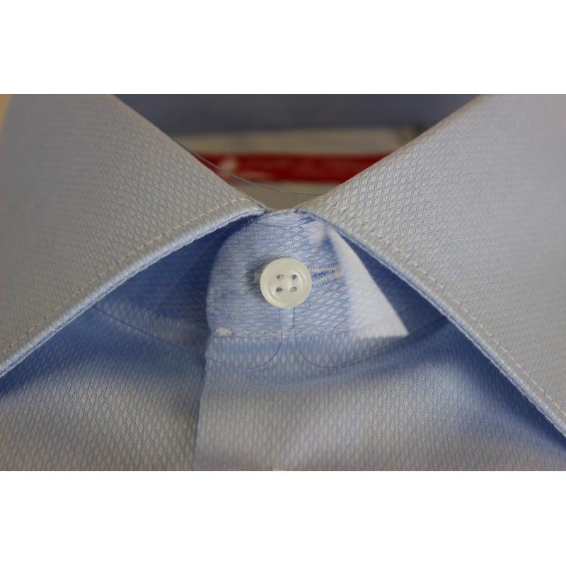 CAMICIA UOMO 100% COTONE LAVORAZIONE ARTIGIANALE MADE IN ITALY 39-46 ART.24304
