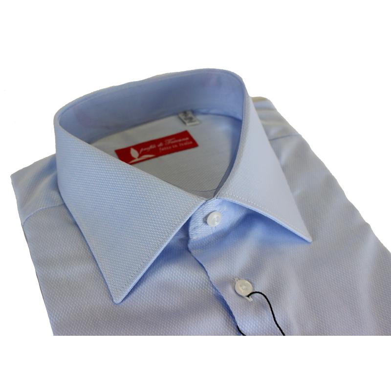 CAMICIA UOMO 100% COTONE LAVORAZIONE ARTIGIANALE MADE IN ITALY 39-46 ART.24304