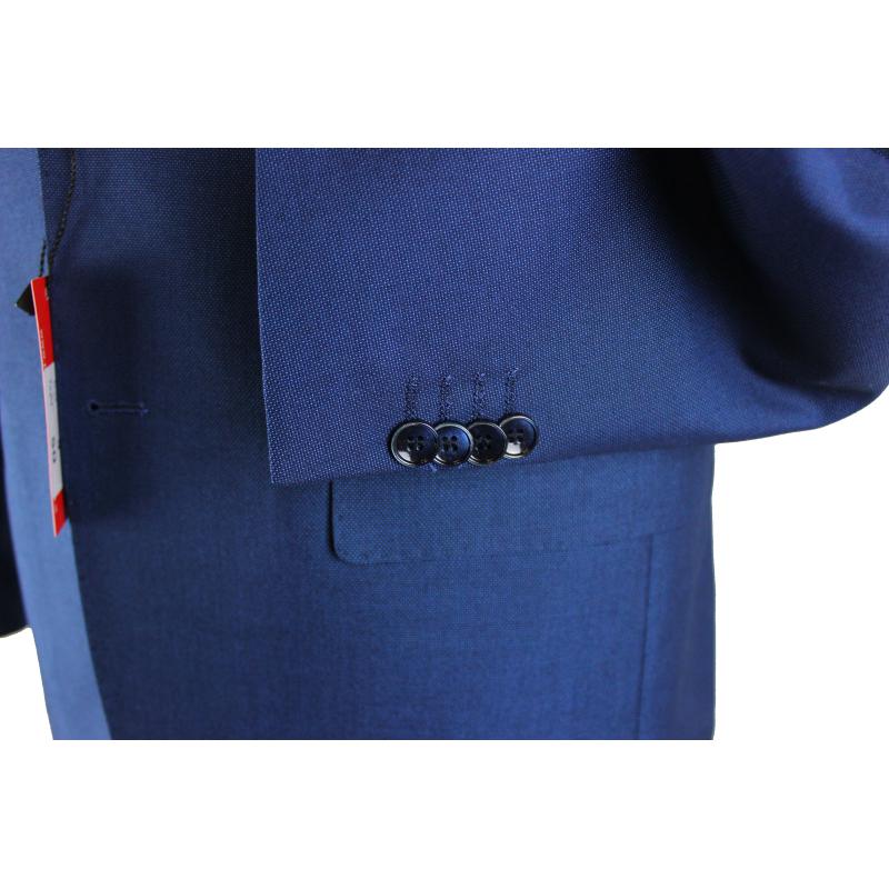 .COMPLETO UOMO CLASSICO TRE PEZZI GIACCA GILET E PANTALONE VESTIBILITÀ COMODA TAGLIE FORTI ART.242