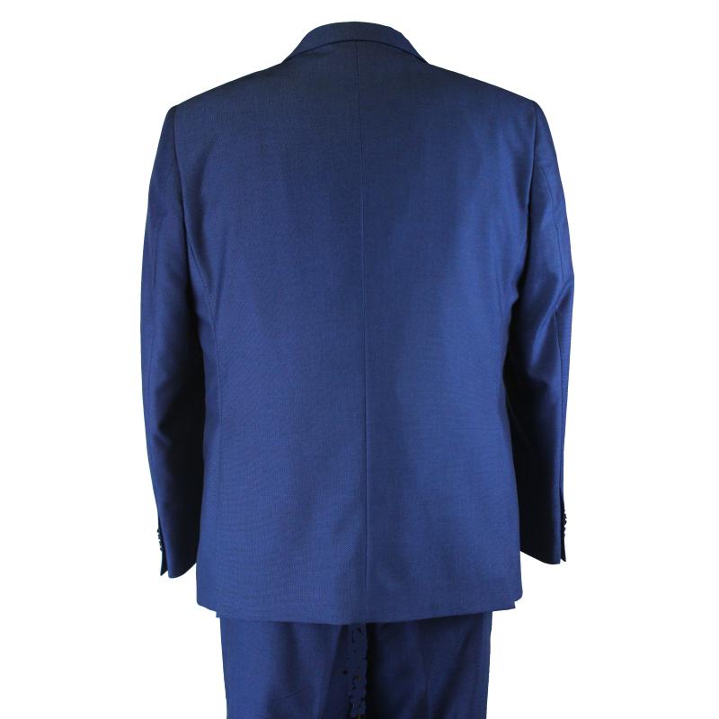 .COMPLETO UOMO CLASSICO TRE PEZZI GIACCA GILET E PANTALONE VESTIBILITÀ COMODA TAGLIE FORTI ART.242
