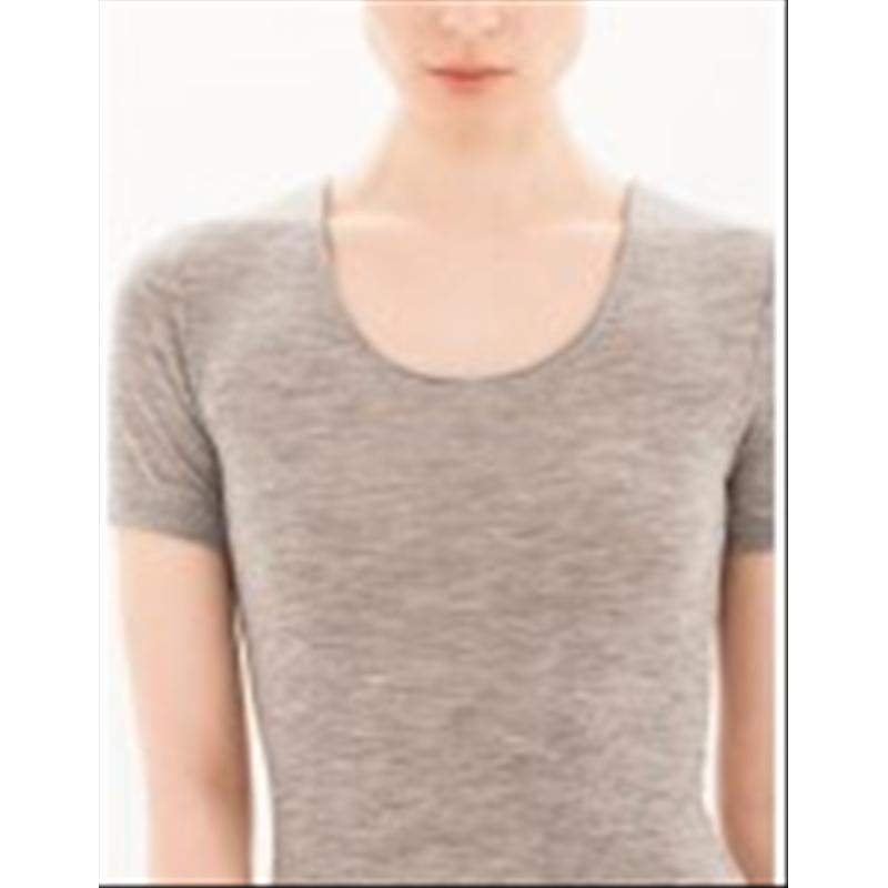 MAGLIA DONNA RAGNO PURA LANA MANICA CORTA WONDERWOOL CALDA E LEGGERISSIMA