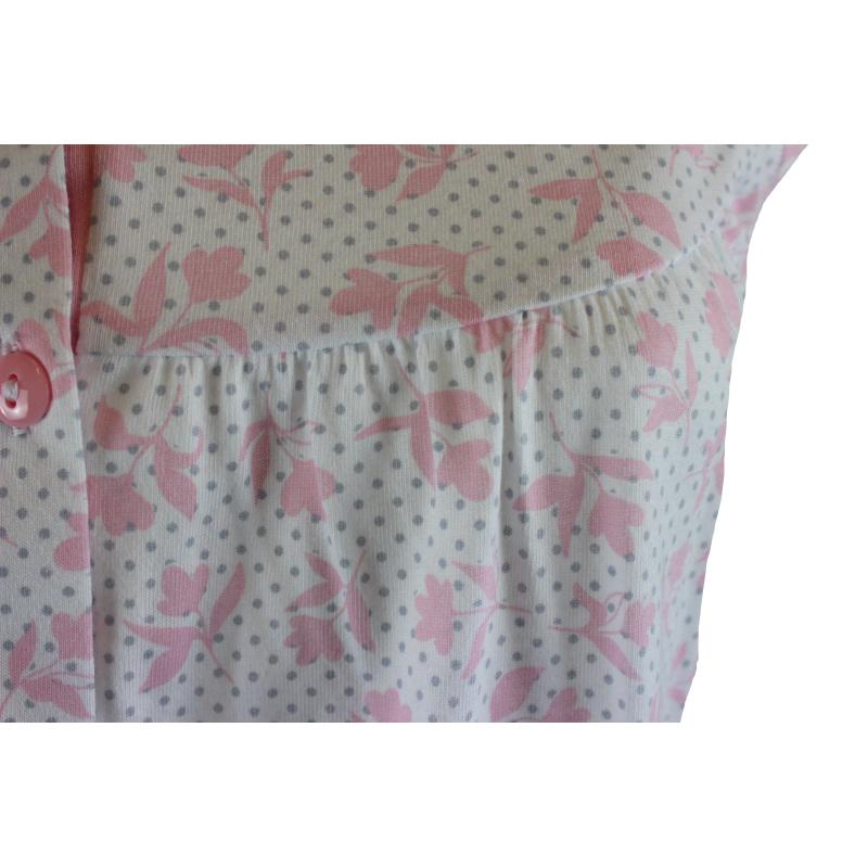 .CAMICIA NOTTE LINCLALOR. SPALLA LARGA 100% COTONE MAGLINA TAGLIE FORTI E CALIBRATE FINO ALLA TG.60 ART.75003