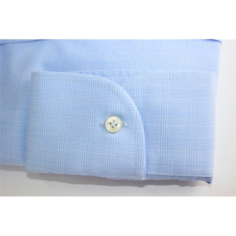 CAMICIA UOMO CALIBRATA 100% COTONE COLLO TG 50-51-52-53-54 PHILO VANCE QUADRI